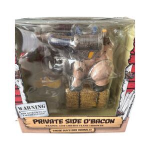 Barnyard Commandos Private Side O'Bacon Action Figure: Adult Collectible: NIB